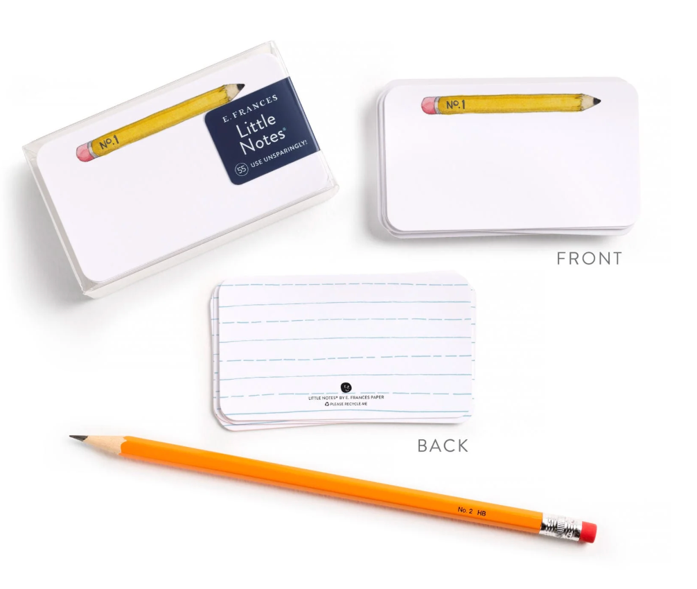 E. Frances Pencil Little Notes