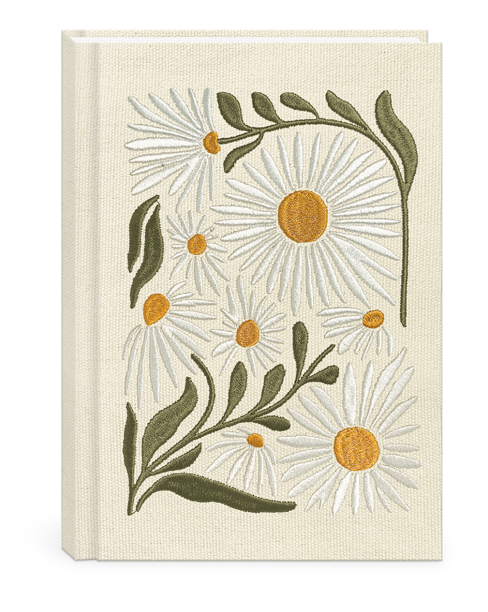 Daisy Fabric Journal