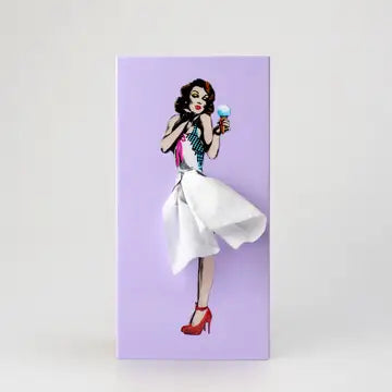 Flying Skirt Tissue Box